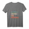 Damen Motivation Spruch HapPanda T-Shirt mit V-Ausschnitt – Lustiges Geschenk für Frauen, Familie & Freunde