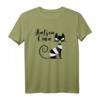 Katzenoma Katzenliebe lustiges Katzengeschenk freche Katze T-Shirt für Katzenmamas und Katzenliebhaberinnen