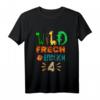 Kinder Wild Frech Und Endlich 4 Jahre Geburtstagsshirt – Lustiges Tier-Motiv Geschenk für Mädchen & Jungen zum 4. Geburtstag
