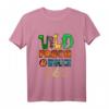 Kinder Wild Frech Und Endlich 4 Jahre Geburtstagsshirt – Lustiges Tier-Motiv Geschenk für Mädchen & Jungen zum 4. Geburtstag