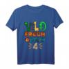 Kinder Wild Frech Und Endlich 4 Jahre Geburtstagsshirt – Lustiges Tier-Motiv Geschenk für Mädchen & Jungen zum 4. Geburtstag