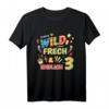 Kinder Wild Frech Und Endlich 3 Jahre Geburtstagsshirt - Lustiges Geschenk für Mädchen & Jungen zum 3. Geburtstag