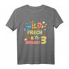 Kinder Wild Frech Und Endlich 3 Jahre Geburtstagsshirt - Lustiges Geschenk für Mädchen & Jungen zum 3. Geburtstag