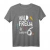Kinder Wild, Frech & endlich 6 - Buntes Geburtstagsshirt für den sechsten Geburtstag, ideales Geschenk für Kinder und Enkelkinder
