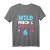 Kinder 6. Geburtstag T-Shirt für Jungen und Mädchen - Frech, Wild & Perfekt für die Geburtstagsparty