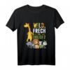 Kindergeburtstag T-Shirt für 2-Jährige - Wild, Frech & Endlich 2 mit Tieren für Jungen und Mädchen