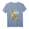 Kindergeburtstag T-Shirt für 2-Jährige - Wild, Frech & Endlich 2 mit Tieren für Jungen und Mädchen