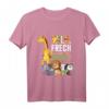 Kindergeburtstag T-Shirt für 2-Jährige - Wild, Frech & Endlich 2 mit Tieren für Jungen und Mädchen