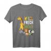 Kindergeburtstag T-Shirt für 2-Jährige - Wild, Frech & Endlich 2 mit Tieren für Jungen und Mädchen