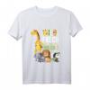 Kindergeburtstag T-Shirt für 2-Jährige - Wild, Frech & Endlich 2 mit Tieren für Jungen und Mädchen