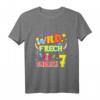 Kinder Wild Frech & Endlich 7 Jahre Alt Geburtstagsshirt – Lustiges Geburtstags T-Shirt für Mädchen und Jungen