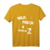 Kindergeburtstag T-Shirt für Zweijährige Jungen und Mädchen - Wild, Frech und Bunt für den besonderen Tag