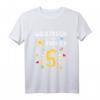 Kinder Fünfter Geburtstag T-Shirt – Stolzes Geburtstagsmotiv mit Sonne, Schmetterling & Krone für Kinder ab 5 Jahren