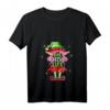 Freche Elfe T-Shirt für Damen – Weihnachtliches Outfit mit V-Ausschnitt, Lustiges Elf Design für Weihnachten, Familie & Freunde