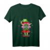Freche Elfe T-Shirt für Damen – Weihnachtliches Outfit mit V-Ausschnitt, Lustiges Elf Design für Weihnachten, Familie & Freunde