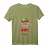 Freche Elfe T-Shirt für Damen – Weihnachtliches Outfit mit V-Ausschnitt, Lustiges Elf Design für Weihnachten, Familie & Freunde