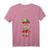 Freche Elfe T-Shirt für Damen – Weihnachtliches Outfit mit V-Ausschnitt, Lustiges Elf Design für Weihnachten, Familie & Freunde