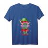 Freche Elfe T-Shirt für Damen – Weihnachtliches Outfit mit V-Ausschnitt, Lustiges Elf Design für Weihnachten, Familie & Freunde