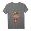 Freche Elfe T-Shirt für Damen – Weihnachtliches Outfit mit V-Ausschnitt, Lustiges Elf Design für Weihnachten, Familie & Freunde