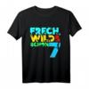 Kinder Dinosaurier T-Shirt zum 7. Geburtstag – Frech, wild & buntes Outfit für Jungen, perfekte Geschenkidee für den Kindergeburtstag