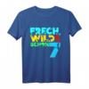 Kinder Dinosaurier T-Shirt zum 7. Geburtstag – Frech, wild & buntes Outfit für Jungen, perfekte Geschenkidee für den Kindergeburtstag