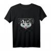 Psycho But Very Cute Katze mit Zunge Shirt - Frecher Spruch T-Shirt für Katzenliebhaberinnen, Freundinnen & Schwestern als Geschenkidee