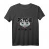 Psycho But Very Cute Katze mit Zunge Shirt - Frecher Spruch T-Shirt für Katzenliebhaberinnen, Freundinnen & Schwestern als Geschenkidee