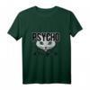 Psycho But Very Cute Katze mit Zunge Shirt - Frecher Spruch T-Shirt für Katzenliebhaberinnen, Freundinnen & Schwestern als Geschenkidee