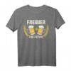 HapPanda Bier Motiv T-Shirt für Bierliebhaber & Umweltbewusste - Lustiges Geschenk gegen Klimawandel