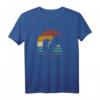 Westernreiten Reiter T-Shirt Retro Vintage - Stilvolles Geschenk für Westernreiterinnen und Reiter mit Pferden wie Haflinger & Freiberger