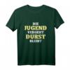 Die Jugend vergeht Durst Bleibt Herren Spruch T-Shirt - Lustiges Partyoutfit für Junggesellenabschiede, Volksfeste & Partyurlaub in Bulgarien