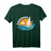 Segeln auf den Bodensee Wellen - Bodensee Geschenk T-Shirt für Segler, Urlauber & Wassersportfans