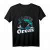 Ich liebe Orcas Schwertwal T-Shirt – Perfektes Geschenk für Meerestierliebhaber, Tierschützer & Orca-Fans zu Weihnachten & Geburtstag