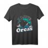 Ich liebe Orcas Schwertwal T-Shirt – Perfektes Geschenk für Meerestierliebhaber, Tierschützer & Orca-Fans zu Weihnachten & Geburtstag