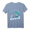 Ich liebe Orcas Schwertwal T-Shirt – Perfektes Geschenk für Meerestierliebhaber, Tierschützer & Orca-Fans zu Weihnachten & Geburtstag