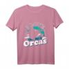 Ich liebe Orcas Schwertwal T-Shirt – Perfektes Geschenk für Meerestierliebhaber, Tierschützer & Orca-Fans zu Weihnachten & Geburtstag