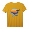 Retro-Wal T-Shirt für Meerestier- und Wal-Liebhaber – Klassisches Design für Tierfreunde & Ocean Enthusiasten