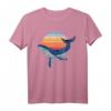 Retro-Wal T-Shirt für Meerestier- und Wal-Liebhaber – Klassisches Design für Tierfreunde & Ocean Enthusiasten