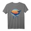 Retro-Wal T-Shirt für Meerestier- und Wal-Liebhaber – Klassisches Design für Tierfreunde & Ocean Enthusiasten
