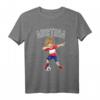 Dabbing Fußball Mädchen mit Österreich Trikot – Kinder Austria T-Shirt für Fans, Geburtstagsgeschenke & Fußballverein