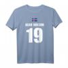Alko Holson 19 Island Fußball Trikot für Partyurlaub & Junggesellenabschied - Personalisierte Teamshirts mit Namen, Islandflagge & lustigen Sprüchen