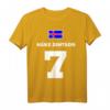 Isländische Namen auf Sauf Trikot für Mallorca & Ibiza Junggesellenabschied - Lustiges Fußball Shirt mit Flagge & Party Sprüchen