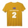 Isländische Namen auf Sauf Trikot für Fußball & Junggesellenabschied Mallorca Ibiza Party Outfit