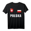 Polen Polska Polnisches Fußball Fan Outfit Trikot T-Shirt – Perfektes Geschenk für Polen-Fans bei Spielen & Events