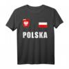 Polen Polska Polnisches Fußball Fan Outfit Trikot T-Shirt – Perfektes Geschenk für Polen-Fans bei Spielen & Events