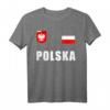 Polen Polska Polnisches Fußball Fan Outfit Trikot T-Shirt – Perfektes Geschenk für Polen-Fans bei Spielen & Events