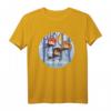 40Geburtstag Chibi Trio Flying On Broomsticks T-Shirt – Offiziell lizenzierte Harry Potter Fanbekleidung für Fans & Sammler