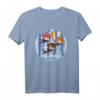 40Geburtstag Chibi Trio Flying On Broomsticks T-Shirt – Offiziell lizenzierte Harry Potter Fanbekleidung für Fans & Sammler