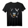 HapPanda Harry Potter T-Shirt mit Hogwarts Snowglobe & Hedwig - Official Licensed Harry Potter Merchandise für Weihnachten & Fan-Geschenke