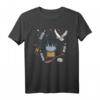 HapPanda Harry Potter T-Shirt mit Hogwarts Snowglobe & Hedwig - Official Licensed Harry Potter Merchandise für Weihnachten & Fan-Geschenke